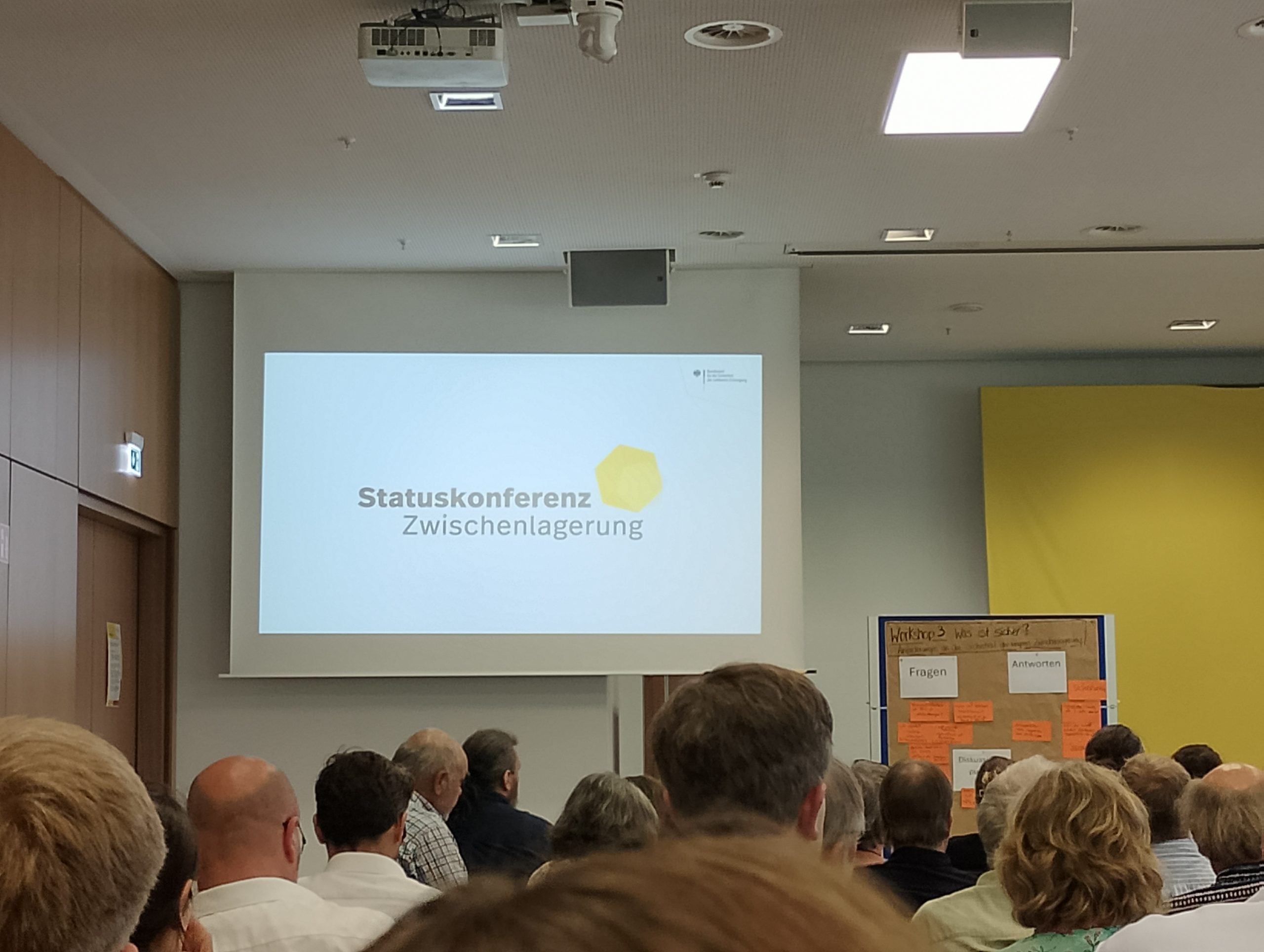 Statuskonferenz Zwischenlagerun